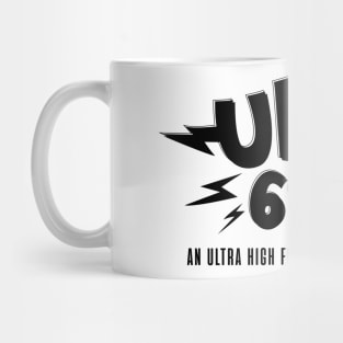 UHF 62nd B/W logo Mug